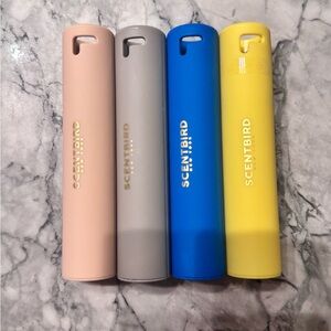 Scentbird Fragrance Case Set – 4 Colors (Pink, Gray, Blue, Yellow)